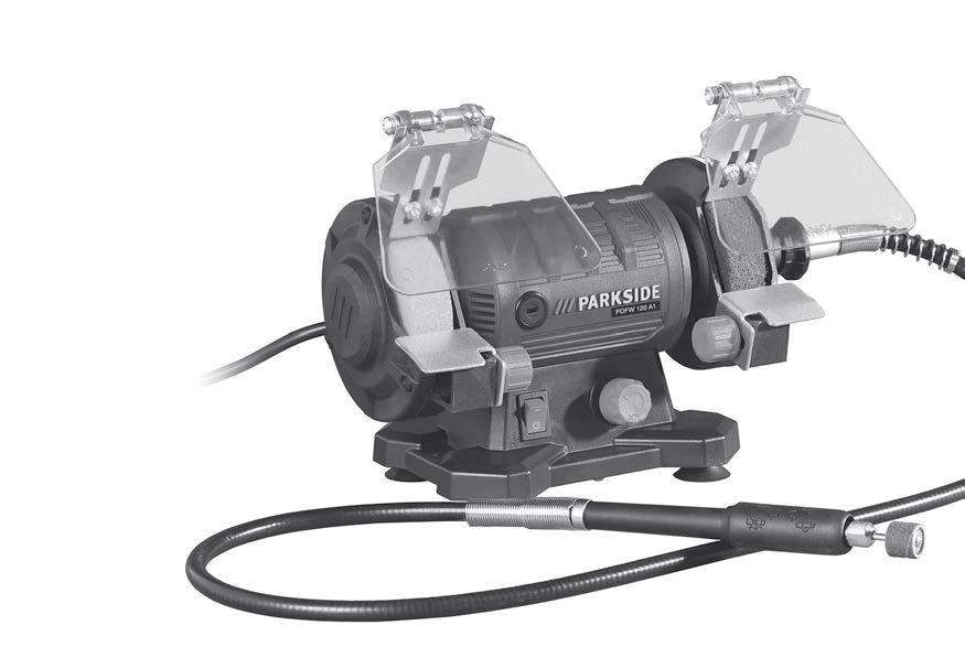 DOUBLE GRINDER WITH FLEXIBLE SHAFT DUPLACSISZOLÓ RUGALMAS TENGELLYEL Az originál használati utasítás fordítása DVOJITÁ BRUSKA S FLEXIBILNÍM HŘÍDELEM Překlad