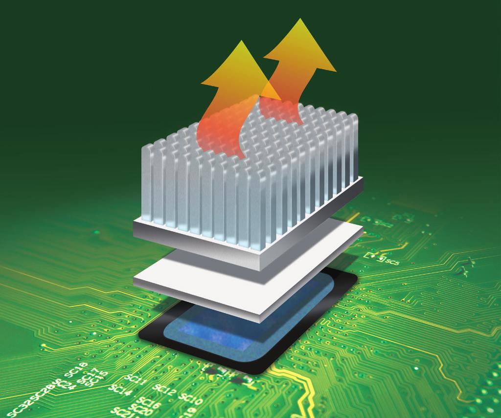 MATERIÁLY PRE TEPELNÉ ROZHRANIE Tepelný manažment je kritickou otázkou v návru elektronických systémov.
