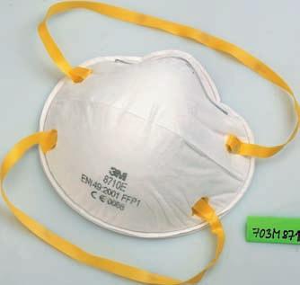 mušlového tvaru s výdechovým ventilkem, 12x NPK-P, FFP2 Shell shape respirator without exhalation