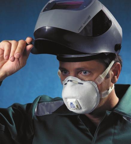 MASKS AND HALFMASKS - 3M 3M 8825 Respirátor s výdechovým ventilkem a měkkým utěsněním, 12x NPK-P, FFP2 D Respirator with