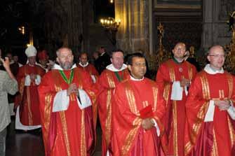 Giuseppe Leanza. H. Em. Cardinal Dominik Duka and papal nuncio Mons.