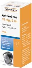 Lék k vnitřnímu užití. Čtěte pečlivě V akci více druhů. Lék k vnitřnímu užití. Obsahuje ambroxol hydrochlorid.