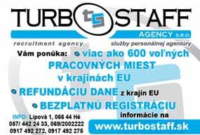 74-0144 Kontakt: 051/772 11 21, 0918 602 250 04-0136 ZDARMA doprava a ubytovanie 83 0185 ZARÁBAJTE Z DOMU. ZAROBTE SI DOMA 500 až 5 000 Euro SUPER PRÁCA!