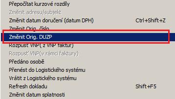 vrácení zálohy s DPH nesouhlasí položky Vypořádání vrácené úhrady proformy (součet položek vypořádání musí být v měsíci nulový).