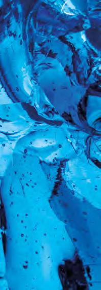 A dark blue embodiment of the element of water.