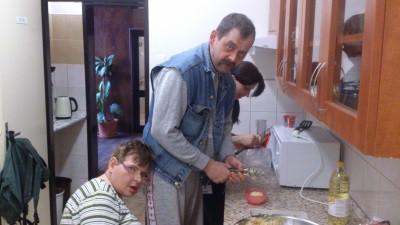 11 Truhlářská dílna Dne 2.3. 2017 ve čtvrtek jsme se sešli zase naše parta - to je p. Hanák, p. Kočí a p.