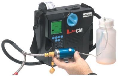 -11 Meracia technika Merače znečistenia oleja LCM20 - vyhodnotenie stupňov čistoty oleja podľa ISO 7-22 alebo NAS 0-12 - testovací čas 2 min.