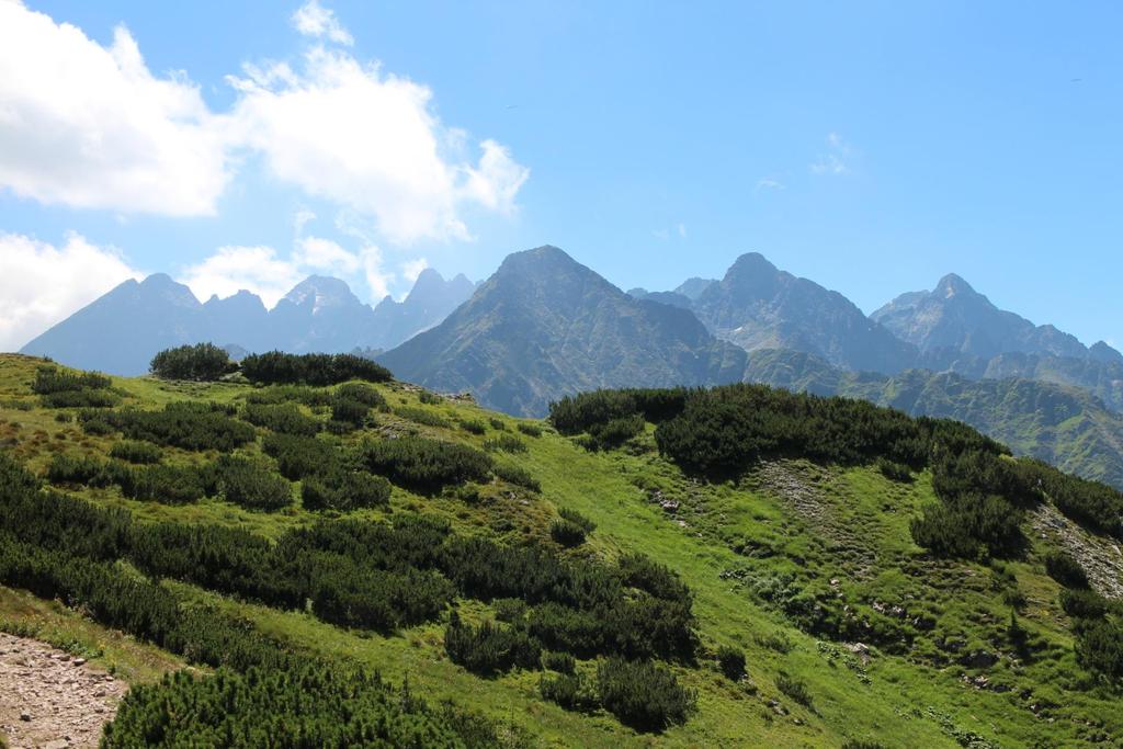 30.7.2017 Belianské Tatry Široké sedlo Výhľad zo Širokého sedla.