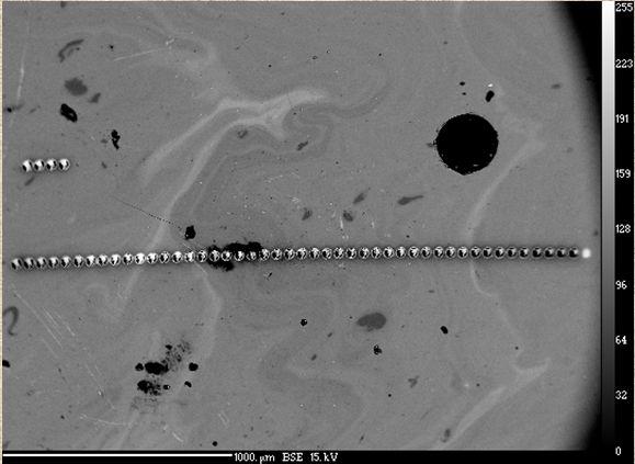 Laserová ablace LA-ICP-MS (Laser Ablation with Inductively Coupled Plasma Mass Spectrometry-laserová ablace s hmotností spektrometrií v indukčně vázaném plazmatu): - ultrastopová analytická metoda