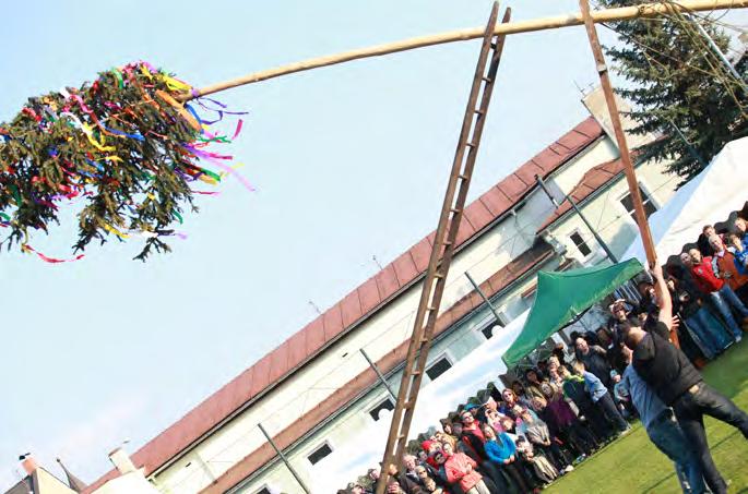 Kveten ˇ Stavění májky v kolské zahradě 0 Svátek práce :00 VIII.