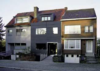 Řadový domek v Hasseltu, Belgie Wim Geens, Tekton Architekten, Sint