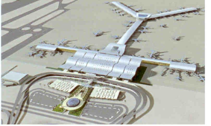Hamad (New Doha) International Airport, Katar, 2005 2014 (dokončení celé výstavby 2015, spol.
