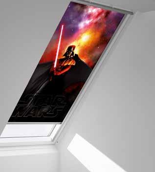 VELUX rolety a žaluzie Doplňte 100% ochranu před hmyzem Viz strana 29 Doplňte venkovní ochranu před teplem Viz strana 10 Bezpečné pro děti * Úplné zatemnění