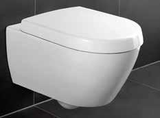 SANITÁRNA KERAMIKA VILLEROY & BOCH Hlavné výhody Náš šampión v hygiene Moderná WC misa so 4-násobným puncom čistoty.