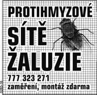 10 ŘÁDKOVÁ INZERCE BYTY NEMOVITOSTI Koupím rodinný dům se zahradou ve Vlčnově. Tel.: 776 710 601.