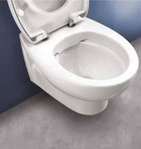Kolekcia závesných WC bez