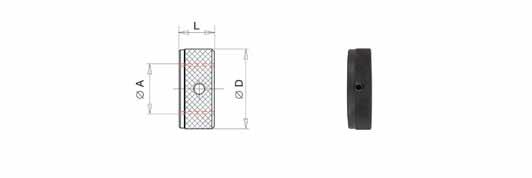 H115 GH stavitelná matice GH Állítható anya Nakretka Nastawna GH GH Piulita reglabila GH регулировочная гайка GH matica H115 ØA ØD L e-code 12 x 1.5 19.7 12 H115120000 16 x 1.5 24.