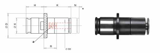 SEN rychlovýměnný adaptér se stavitelnou délkou SEN adaptor cu schimbare rapida pentru tarozi cu lungime reglabila H250 Adapter a gyorscserés befogóhoz hosszkiegyenlítővel - SEN SEN Быстросменный