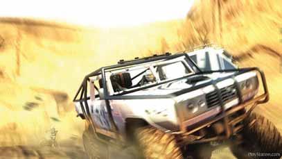 NOVINKY LOADING MotorStorm N ehostinná písčitá prostředí, rozblácené cesty, všude samý prach říká vám to něco?