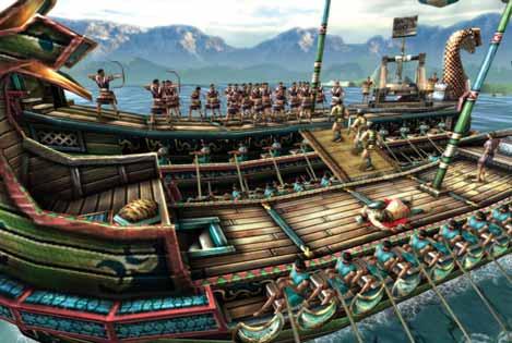 CAESAR, ROMAN RANGER Netradičním prvkem Civilizations at War je role hrdinů, jež hráč ovládá individuálně ve third-person pohledu.