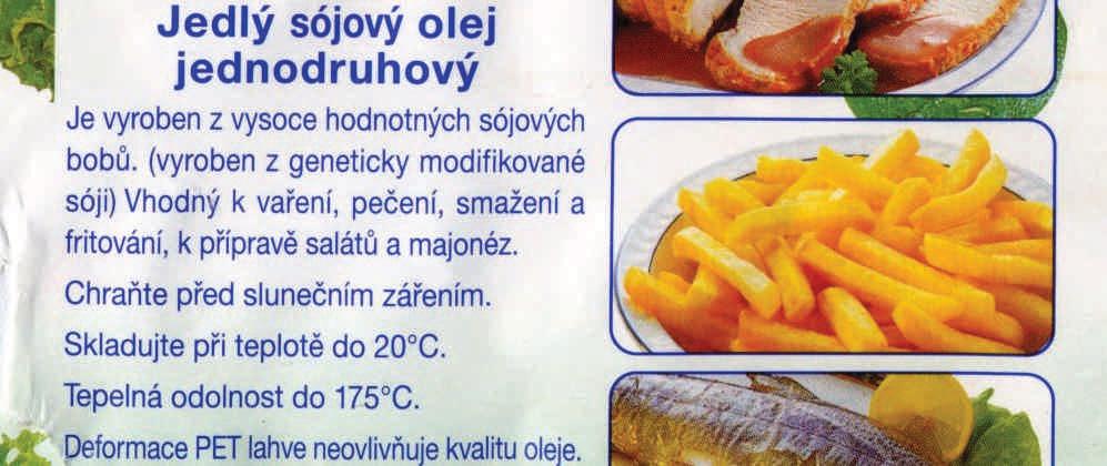 Označovat se musí Všechny produkty z GMO, nebo