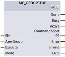 MC_SetWorkspaceZoneActive 3 MC_MoveLinearAbsolute 2 MC_MoveLinearAbsolute 1 Příkazy jsou zadávány ve