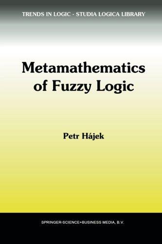 knize Metamathematics of fuzzy logic Kluwer,1998.