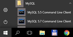 instalován stroj MySQL, spusťte program klienta MySQL Pro přihlášení použijte heslo pro účet ROOT správce všech databází (zadáno při instalaci) Vytvořte nový přístupový