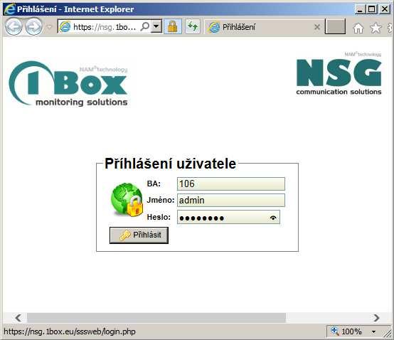 a driverů pro příjem zpráv z NSG a rádiové sítě a využíváte službu NSG_Control (ovládání výstupů Reggae). Pro zobrazení výsledků naměřených hodnot je rovněž nutné připojení k internetu.