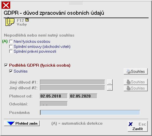 Díky tomuto novému nástroji budete mít na jednom místě informace o tom, odkdy, dokdy a proč máte osobní údaje v evidenci, jak se účel jejich zpracování časem měnil, nebo třeba kdo s nimi pracuje.
