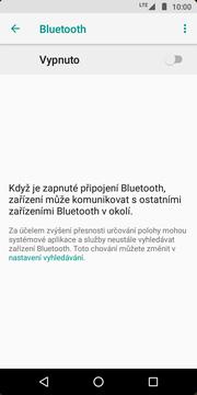 Vyberete položku Bluetooth. 4.