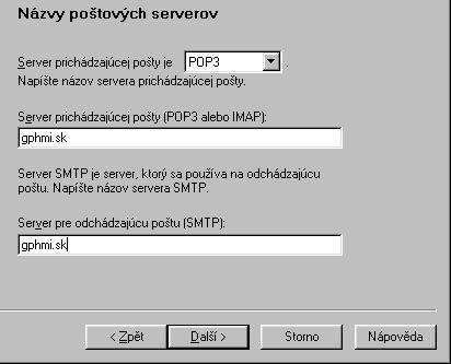 Pracovné listy MS OUTLOOK EXPRES 2.