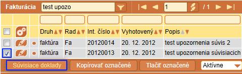 Číselníky fakturácie Ak textové časti pre dodací list nebudú nájdené, systém automaticky odstráni texty z vytvoreného dodacieho listu (aby v dodacom liste neboli texty z faktúry, z ktorej bol robený