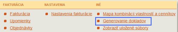 Iné funkcie 15 Iné funkcie Modul Fakturácia obsahuje okrem bežných aj iné funkcie určené najmä na zvýšenie efektívnosti práce pri