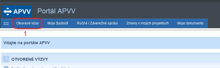 Obrázok 11 Úvodná obrazovka po prihlásení do systému 3.