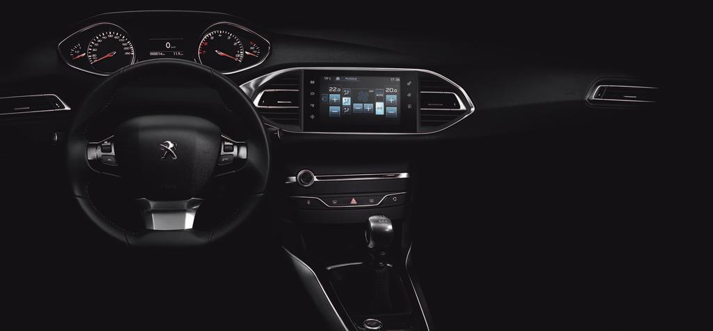 PEUGEOT i-cockpit V 308-ke Peugeot ponúka novú architektúru riadiaceho modulu PEUGEOT i-cockpit, ktorý bol skoncipovaný v záujme poskytnutia intenzívnych a výnimočných pocitov z jazdy.