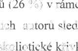 8. Souhrn (souhrn výsledků sledování skupiny 36 paci entů s deviací o.p.) výskyt deviací o.p. u IIMSN Deviace O.p. se objevily u 36 pacientů (26 %) v rámci celého souboru 141 pacientů s HMSN.