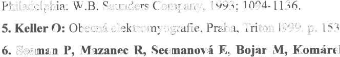 10. Seznam použité literatury 1. Skre H: Genetic and c1inical aspects of Charcot-Marie-Tooth's disease. Clín. Genet. 1974;6: 98-118. 2. Ambler Z: Neuropati a myopatie. Triton, Praha 1999, p. 148-151.