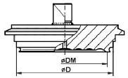 P Prírubový DN (mm, ) 65 PN D1 115 1 165 1 0 D2 68 88 102 122 138 3 8 69 89 D 85 110 1 15 160 S