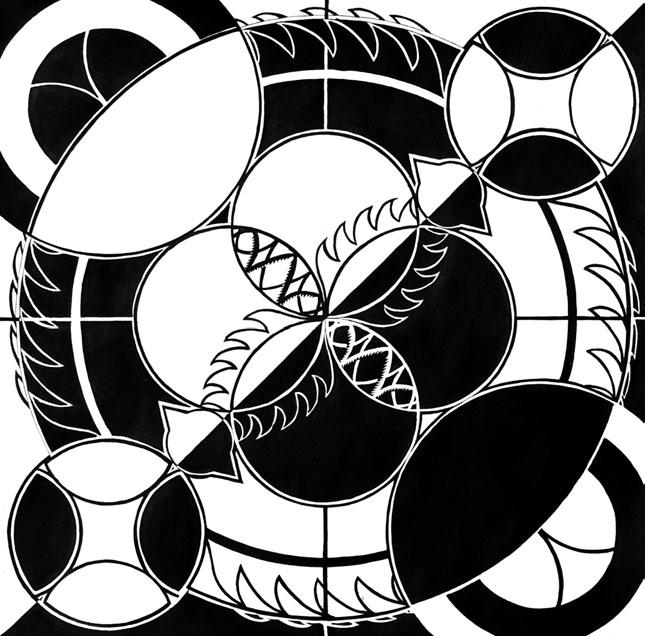 Mandala, Daniela Brázdová, 2.