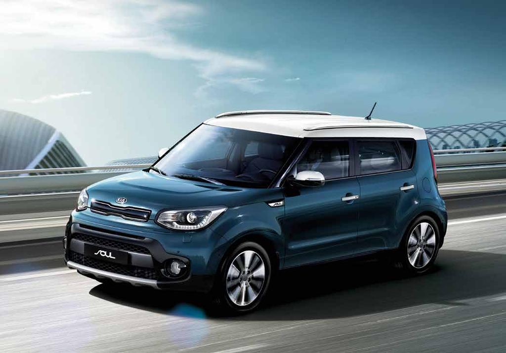 DESIGN EXTERIÉRU Svěží, moderní a vytříbená Prohlédněte si model Kia Soul zblízka a najdete spoustu designérských prvků,