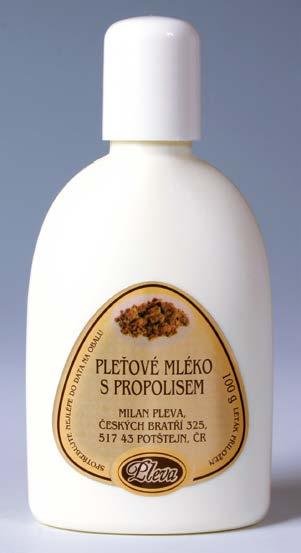 Pleťové mléko s propolisem Sametová a zdravá Pro krásný zdravý vzhled nestačí pleť jenom udělat hebkou na dotek.