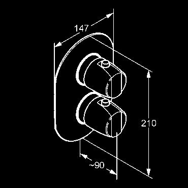 vertikálna batéria trieda prietokového množstva B sprchový vývod G 1/2 poistka proti spätnému nasatiu vody rohové pripojenie G 1/2 x G 1/2 x 45 rozpätie 75 mm chróm 352000538 194,83 chróm 326510575