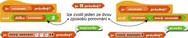 4.2 Seznamy Prostředí Scratch 2 umožňuje programátorům využívat seznamy velmi omezeně.