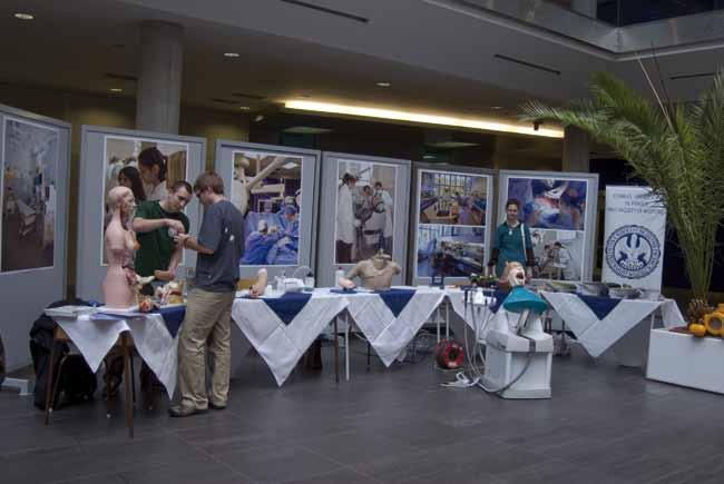 At the Day of Science 2009, which is held at the the University of