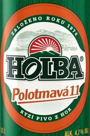 UTB ve Zlíně, Fakulta managementu a ekonomiky 38 Obr. 7 Holba Premium (zdroj: holba.cz/produkty) Holba polotmavá 11 Polotmavý ležák.