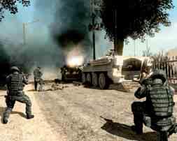 A pokud mají vývojáři trochu fištrónu, vytvoří verze svojí hry každé platformě na míru. Stejně jako to platí u Ghost Recon: Advanced Warfighter.