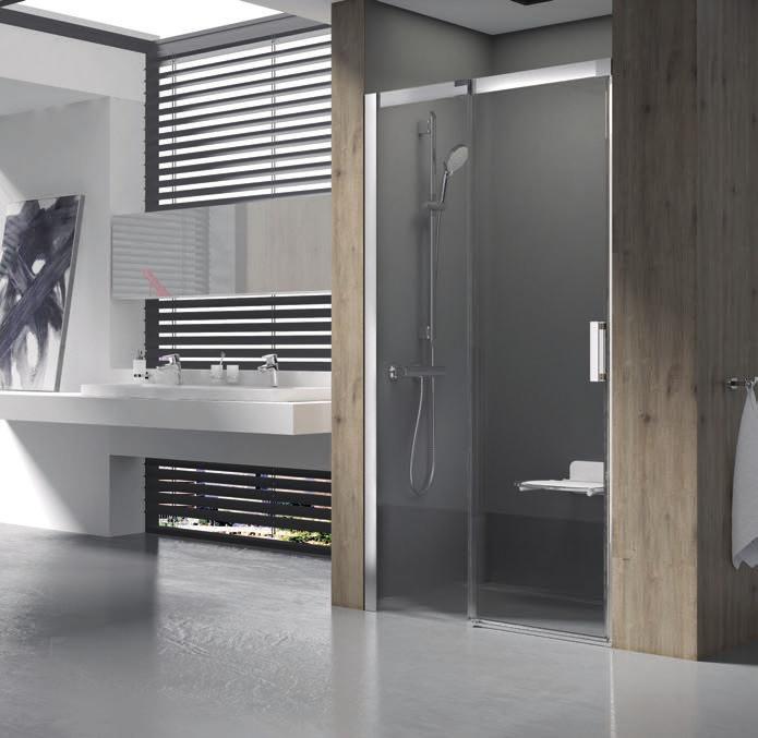 Matrix Sprchové dveře MSD2 - sprchové dveře posuvné dvoudílné Sprchovací prostor až o šířce 120 cm.