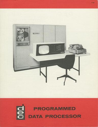 PDP-1 (1960) Programmed Data Processor-1, vyráběný firmou DEC.