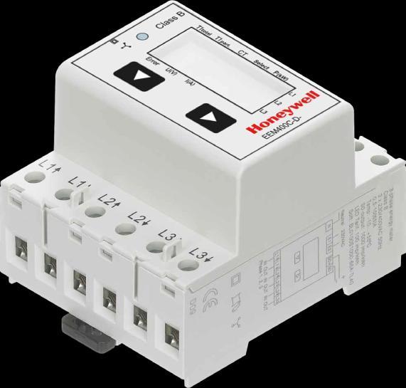 Elektroměr s integrovaným sériovým rozhraním Modbus EEM400C-D-MO Elektroměr s integrovaným sériovým rozhraním RS485 Modbus umožňuje přímé měření všech důležitých dat, jako je energie (celková a